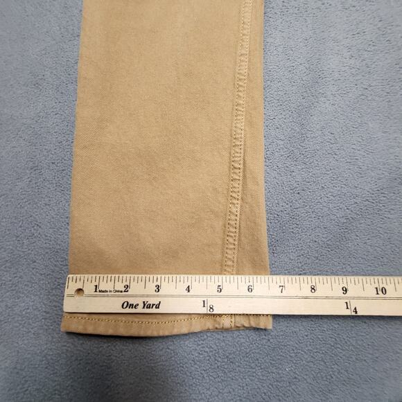 Old Navy Jeans Mens 29x30 Khaki Slim Built-In Flex Stretch Casual Straight Leg - Picture 5 of 9
